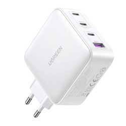  UGREEN Charger UGREEN 15337 Nexode, 3xUSB-C, USB-A 3.0, PD3.0, QC4.0, GaN, 100W (white)