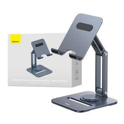  Baseus Desktop Biaxial Foldable Metal Stand Baseus (for Tablets) Space Grey