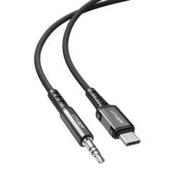  Acefast Cable USB-C to mini jack 3,5mm Acefast C1-08 1.2m (black)