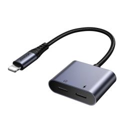  Joyroom 2-in-1 Audio adapter Joyroom SY-L02 Lightning to Double Lightning (black)