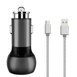  LDNIO LDNIO C503Q 2USB Car charger + USB-C Cable