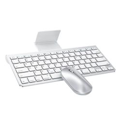  Omoton Mouse and keyboard combo for IPad/IPhone Omoton KB088 (silver)