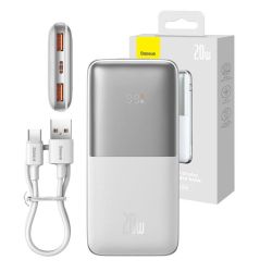  Baseus Baseus Bipow Pro Powerbank, 10000mAh, 2xUSB, USB-C, 20W (fehr)