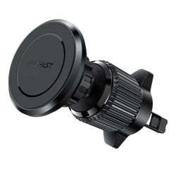  Acefast Air vent electric car holder Acefast D6, magnetic (black)