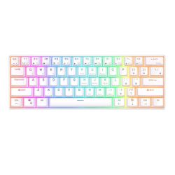  Royal Kludge Mechanical keyboard Royal Kludge RK61 RGB, red switch (white)