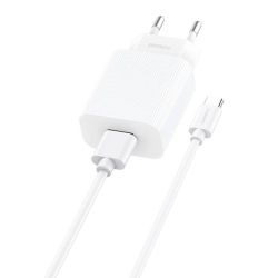  Foneng Fast charger Foneng 1x USB EU28 QC 3.0+ USB Type C cable