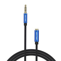  Vention TRRS 3.5mm Male to 3.5mm Female Audio Extender 1m Vention BHCLF Blue