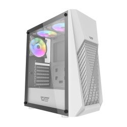  Darkflash Computer case Darkflash DK150 with 3 fans (white)