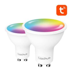  Laxihub Laxihub LAGU10S Wifi Bluetooth TUYA Smart LED izz (2-csomag)