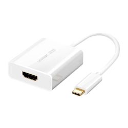 UGREEN USB-C to HDMI 1.4 Adapter UGREEN 40273, 4K (white)