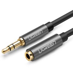  UGREEN AUX UGREEN audio hosszabbt kbel 3,5 mm-es jack kbel, 3 m (fekete)