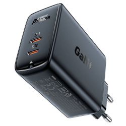  Acefast Wall charger Acefast A29 PD50W GAN 2x USB-C 50W (black)