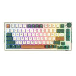  Royal Kludge Wireless mechanical keyboard Royal Kludge RKH81 RGB, Sky cyan switch (green)