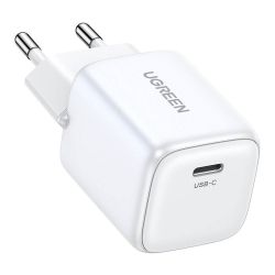  UGREEN Charger UGREEN 15324 Nexode mini, USB-C, PD3.0, QC4.0, GaN, 20W (white)