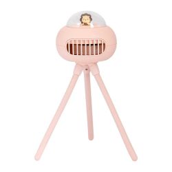  Remax Remax UFO Stroller portable fan with 1200 mAh battery (pink)