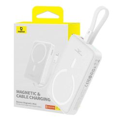  Baseus Powerbank Baseus Magnetic Mini 10000mAh 20W MagSafe (white)