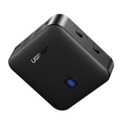  UGREEN UGREEN Bluetooth 5.0 3,5 mm-es AUX aptX adapter (fekete)