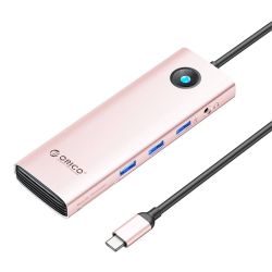  Orico ORICO Type-C 10in1 HUB Multifunction Docking Station (rose gold)