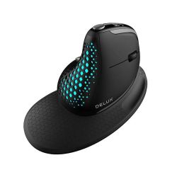  Delux Delux M618XSD vezetk nlkli vertiklis, ergonomikus egr BT+2.4G RGB