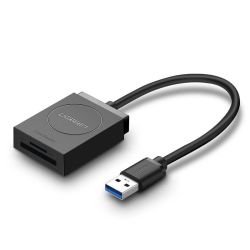  UGREEN UGREEN USB adapter krtyaolvas SD, microSD (fekete)