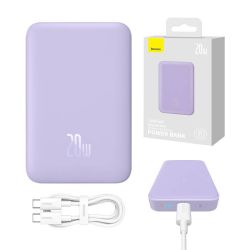  Baseus Powerbank Baseus Magnetic Mini 10000mAh 20W MagSafe (purple)