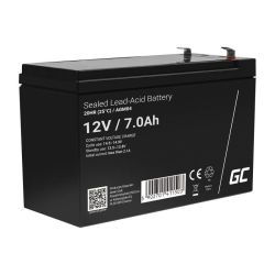  Green Cell Rechargeable battery AGM 12V 7Ah Maintenancefree for UPS ALARM