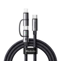   Mcdodo 2in1 cable CA-0450 USB-C to USB-C + Lightning, 1.2 m