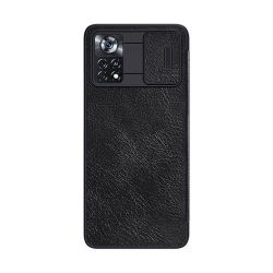  Nillkin Nillkin Qin Leather Pro case for Xiaomi Poco X4 Pro 5G (black)