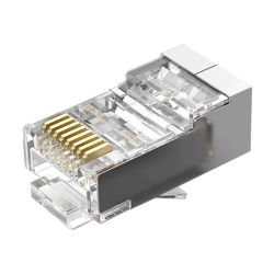  Vention Modular RJ45 Cat.5E FTP Connector Vention IDAR0-10 Transparent 10 pcs.