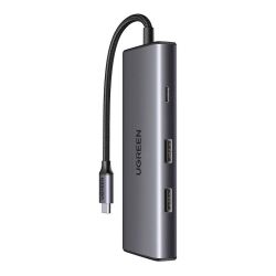  UGREEN 7-in-1 Adapter UGREEN CM498 AUSB-C to 2x USB-A 3.2, USB-C 3.2, SD/TF, PD