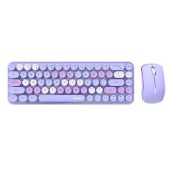  MOFII Wireless keyboard + mouse set MOFII Bean 2.4G (Purple)