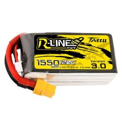  Tattu Tattu R-Line Version 3.0 1550mAh 14.8V 120C 4S1P XT60 akkumultor