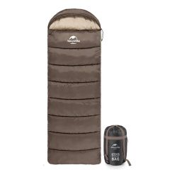   Naturehike ENVELOPE STYLE sleeping bag with hood U150 (gray)