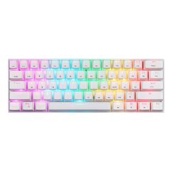  Motospeed Wireless mechanical keyboard Motospeed SK62 White (red switch)