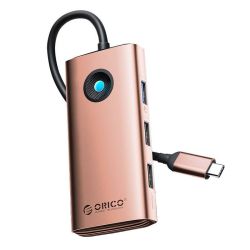  Orico Orico Type-C 6in1 HUB Multifunction Docking Station (rose gold)