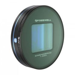  Freewell Blue Anamorphic Lens 1.55x Freewell for Galaxy and Sherp