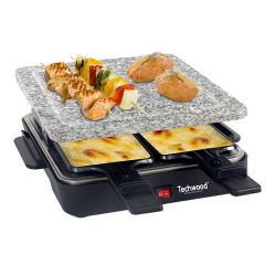  Techwood Elektromos Raclette grill 4 szemlyre Techwood TRA-47P