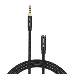  Vention TRRS 3.5mm Male to 3.5mm Female Audio Extender 2m Vention BHCBH Black