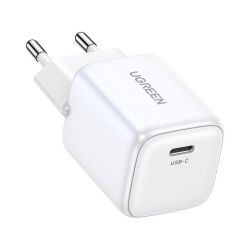  UGREEN Charger UGREEN 15326 Nexode mini, USB-C, PD3.0, QC4.0, GaN, 30W (white)