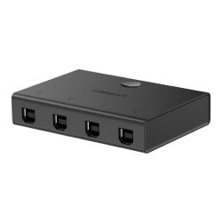  UGREEN UGREEN 30345 USB 2.0 2x1 USB KVM kapcsol (fekete)