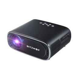  BlitzWolf BlitzWolf BW-V4 1080p LED beamer / projector, Wi-Fi + Bluetooth (black)