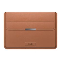  INVZI INVZI Leather Case / Cover with Stand Function for MacBook Pro/Air 15"/16" (Brown)