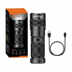  Superfire Superfire GT60 zseblmpa, 2600lm, USB-C