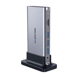   Lention docking station AV USB-C gray