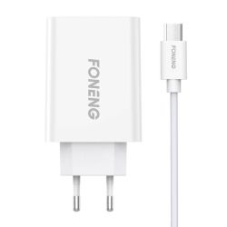  Foneng Fast charger Foneng 1x USB EU43 + USB Micro cable