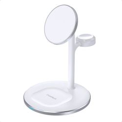  Choetech Wireless charger Choetech with stand 2in1 (white)